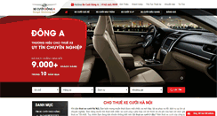 Desktop Screenshot of chothuexecuoihanoi.com